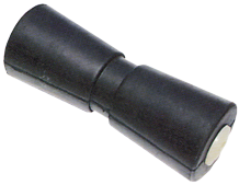 Keel Roller, L=432mm, Hole &Oslash;16mm, Extra Heavy With Nylon Bushings (Moulded Rubber) - 078032 72dpi - 9078032