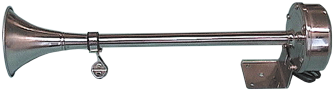 RVS elektromagnetische scheepshoorn, 1-tonig, L=400mm, 24V (115dB(A)-380Hz) - 078150 72dpi 1 - 9078155