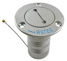RVS Dekvuldop 'Oil', slangaansluiting &Oslash;38mm, flens &Oslash;76mm, 0&deg; model - 078223 72dpi - 9078223