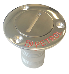 Niro Deckeinf&uuml;llst&uuml;tze 'Petrol', Schlauchanschluss &Oslash;38mm, Flansch &Oslash;76mm, 0&deg; Modell - 078224 72dpi 1 - 9078224