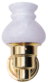 Copper Cabin Glow Lamp, Halogen, Wall Mounted, 12v/10w, Base &Oslash;70mm, Glass &Oslash;90mm, H=175mm - 078356 72dpi - 9078356