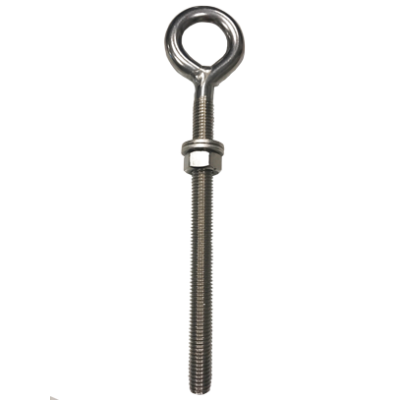 RVS ringbout (schroefoog) met vaste ring M-8, L=100mm - 078420 2 - 9078421