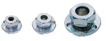 Messing-verchroomde waterdichte kabeldoorvoeren, kabel &Oslash;19mm (6-kant moer) - 078475 72dpi - 9078475
