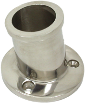 Stainless Steel Flag Pole Base, &Oslash;25mm; 60&deg; - 078760 72dpi - 9078760
