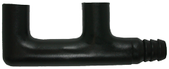 Stainless Steel Pop-Out Mooring Cleat, (Plastic Drain Adapter Included) - 078841 2 72dpi - 9078841
