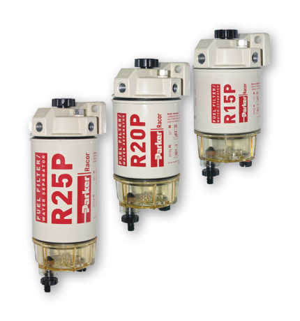 Racor Spin-On Filters met waterafscheider voor Diesel