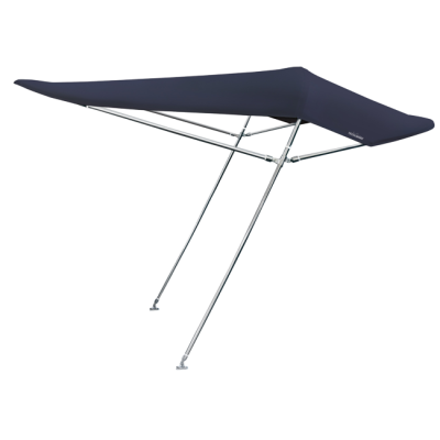 Zonnetent model 'Aria' 150x122x200cm; blauw; buis &Oslash;22mm - 080190 b - 9080190/B