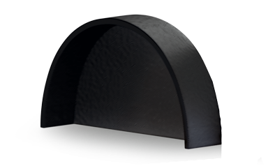 PVC eindkap 'Bino', zwart - 080755 72dpi - 9080755