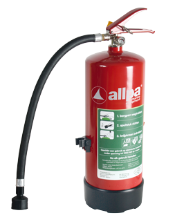 Ecocold Sproeischuimblusser 6l, &Oslash;160mm, H=415mm (560mm incl. handel) (brandklasse A+B+F) - 082107 72dpi - 9082107