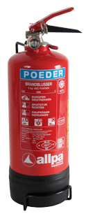 Poederblusser 2kg, &Oslash;110mm, H=395mm (brandklasse A+B+C) - 082121 72dpi - 9082121