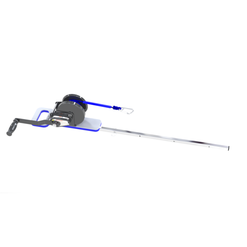 Hurley H3O Davit w/Hand Winch - Black - 084932b 72dpi - 9084932