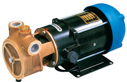 Centrifugaalpomp A66B, 24V/9A, 17l/min, zelfaanzuigend tot 5,5m, opvoerhoogte max. 18m, &Oslash;20mm - 086030 - 9086031