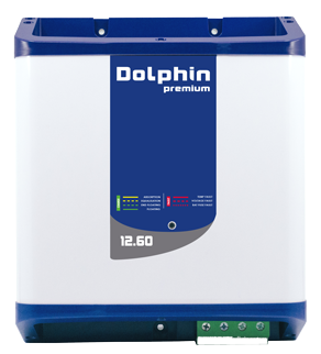 Dolphin Premium Elektronischer Batterielader, 12v, 60a, 284x240x115mm - 086216 72dpi - 9086216