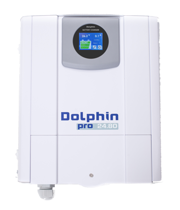 allpa Dolphin Pro Touch View elektronische acculaders, 24V