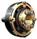 Centaflex Coupling, M-127 3.4, Max. 250nm (Pleasure), D=45mm, Tk=75mm, Z=4x90&deg;, M=M10 - 088001 34 01 72dpi - 9088001/34