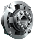 Centaflex koppeling, M-160 3.2, max. 500Nm (plezier), D=60mm, Tk=80mm, Z=4x90&deg;, M=M10 - 088002 32 72dpi - 9088002/32