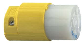 NEMA-16A-Vervangingsconnector, 16A/230V, voor walstroomkabel, 9089316/17, kunststof, vrouwelijk, IP20 - 089310 72dpi - 9089310