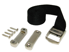 Battery Box Or Fuel Hold Down Strap Kit With Buckle And Strap Holder, 25x2300mm (Breaking Load 400kg) - 098102 72dpi - 9098102
