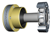 Hydradrive Zelfrichtend druklager, &Oslash;55mm voor model HD-130 - 099643 72dpi - 9099643