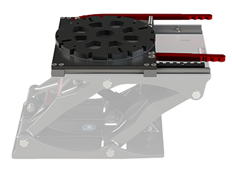 Shockwave Draaiplateau met slede - 10000552 - 10000552
