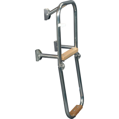 RVS Zwemtrap, 2-treden met hout bekleed, afm. uitgeklapt 240x685mm, buis &Oslash;20mm - 110053 72dpi - 110053