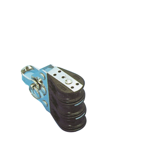 Plastic Triple Block, 8mm, Ball Bearing 28mm, Swl 150kg, Breaking Load 750kg - 116700 - 116700
