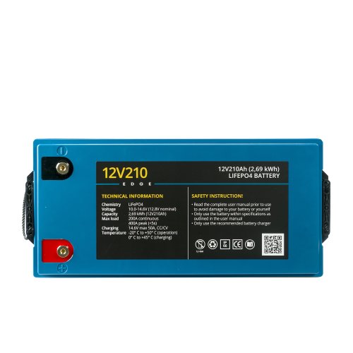 Rebelcell 12V210 EDGE LiFePO4 Batterie (2,69 kWh) - 12v210 edge top - 900710652