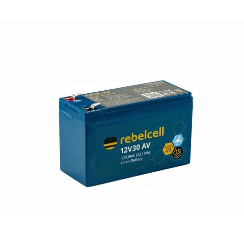 Rebelcell 12V30 AV Li-Ion Akku (323 Wh) - 12v30av top side model 25 - 900710610