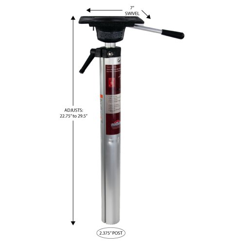 Springfield Plug-in stoelpoot hoog (22-1/2 <=> 29-1/2") - 1300902 9069189 dims - 9069189