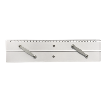 Plexiglas parallel-lineaal, L=300mm - 139043 - 139043