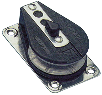 Kunststof enkelschijfs kogelgelagerd rateldekblok 10mm - 141300 72dpi - 141300