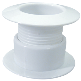 Plastic Skin Fitting (The Screw), &Oslash;1-1/4 "Thread, L=28-44mm, Flange Size=57mm, Inner Size=30mm - 1610258 72dpi - 1610258