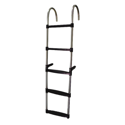 Zwemtrap RVS 5-treden; Kuststof antislip treden - 1650055 72dp - 1650055