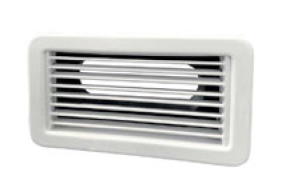 Luchtuitstroomrooster (plastic), 254x127mm, incl. slangaansluiting - 175978 72dpi 1 - 175978