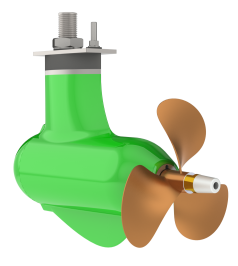 Combi Nautic Fixed POD 1,5 kW | 24VDC - 18300701500 - 18300701500