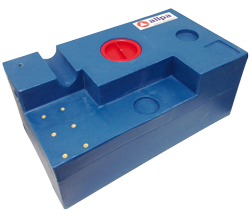 Losse polyethyleen vuilwatertank, rechthoekig, 103l, 950x400x300mm - 184312 new 72dpi - 184312