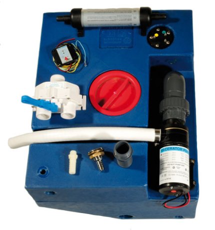 allpa Vuilwatertanksets 12V met ingebouwde versnijdingspomp
