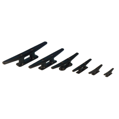 Nylon Cleat, Black, L=180mm (Hole Spacing: 45mm) - 209010 72dpi - 209010