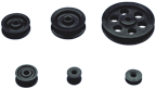 Nylon Sheave &Oslash;25mm, H=10mm, Hole &Oslash;8,2mm - 210300 72dpi - 210300