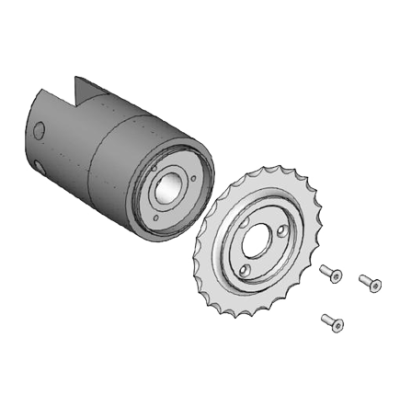 RVS 316 touwsnijder voor saildrive Volvo 120S inclusief anode - 22 400390251 72dpi - 22.40039022