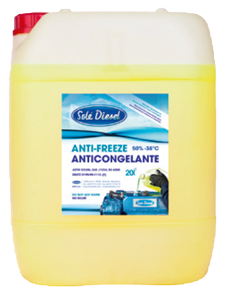 Sol&eacute; Anti Freeze/Coolant Liquid 50%, 5l Container, Max -38&deg;C - 22 ma000001 72dpi - 22.MA000001