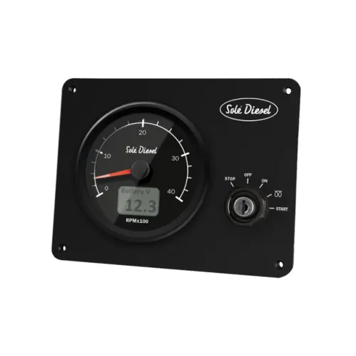 Sol&eacute; Instrumentenpaneel SSG-20 Mini-17/29 ETS 12V Black - 2263938211ns - 22.63938211NS