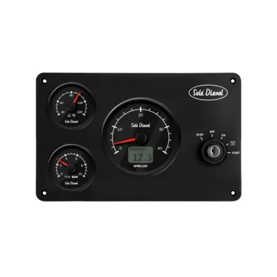 Sol&eacute; Instrumentenpaneel SSG-30 Mini-33/44/55 ETS 12V zwart - 2263972311ns - 22.63972311NS
