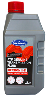 Sol&eacute; ATF-olie, container 1l, Dexron II-D, voor mechanische keerkoppelingen TMC-serie - 22a0201000 - 22.A0201000