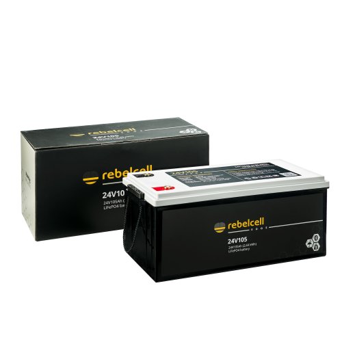 Rebelcell 24V105 EDGE LiFePO4 Batterie (2,69 kWh) - 24v105 edge battery box - 900710653