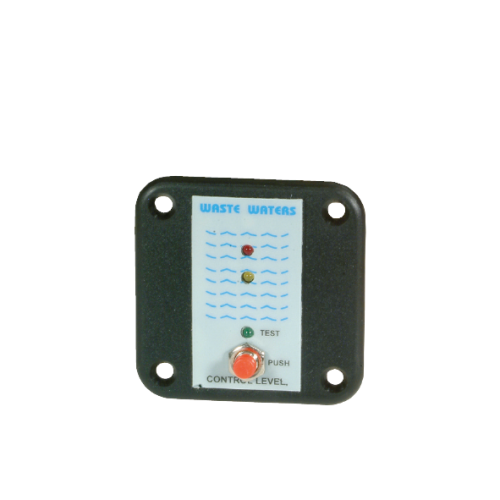 Control Panel Blue Waste Tank Of Polyethylene 12/24v (Without Tanksender) - 259252 72dpi - 259252