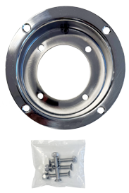 RVS verdiepte inbouwflens 38mm voor hydraulische stuurpompen - 269100 1 1 - 269100
