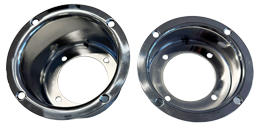 RVS verdiepte inbouwflens 38mm voor hydraulische stuurpompen - 269100 3 - 269100