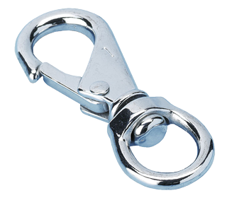 RVS snaphaak wartelend, &Oslash;22mm, L=113mm - 296700 - 296700