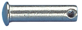 RVS borstbout, 6x20mm - 301000 - 301000